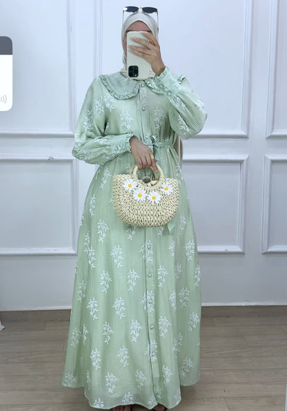 Robe Chahd pistachio