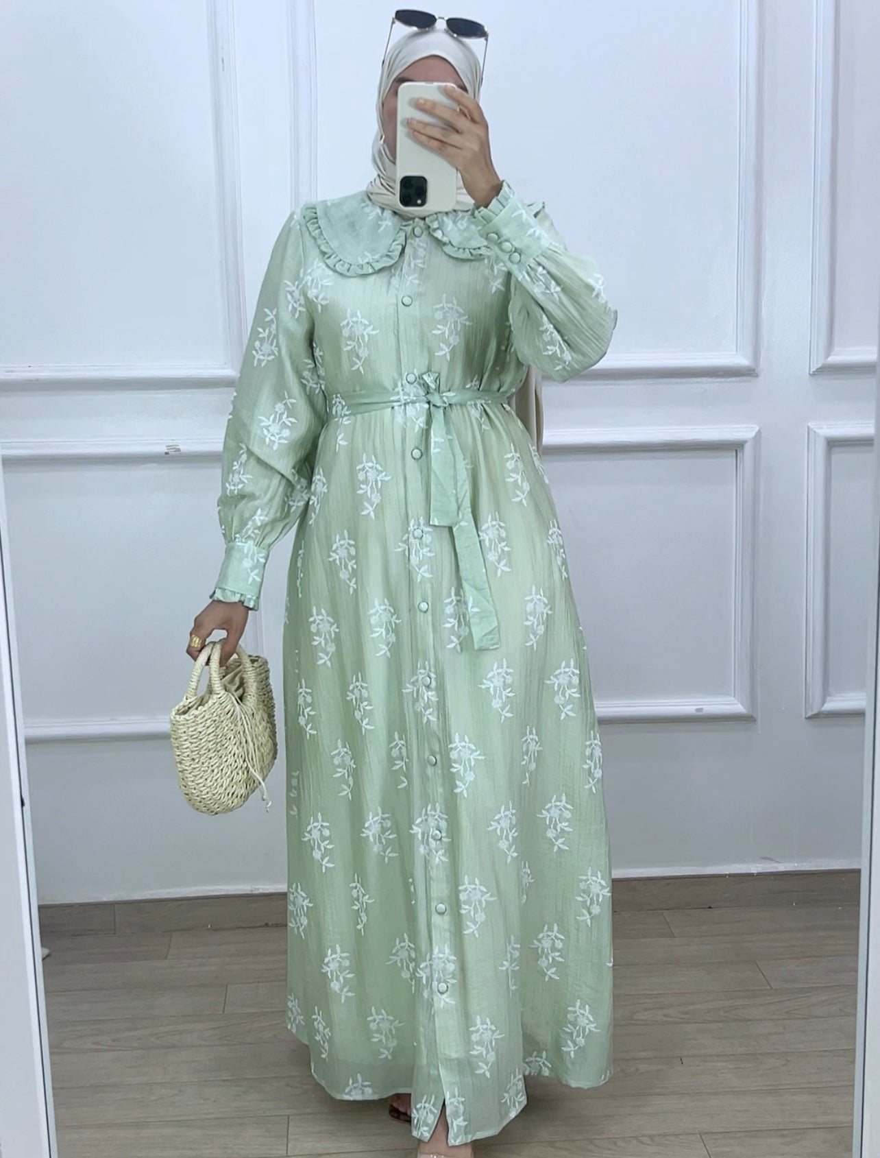 Robe Chahd pistachio