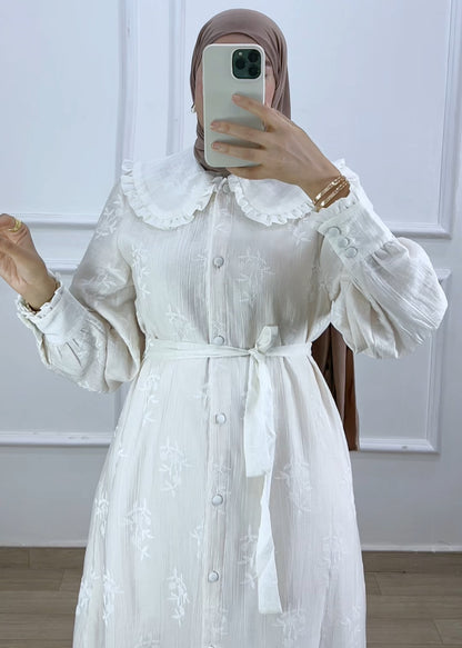 Robe chahd Blanche