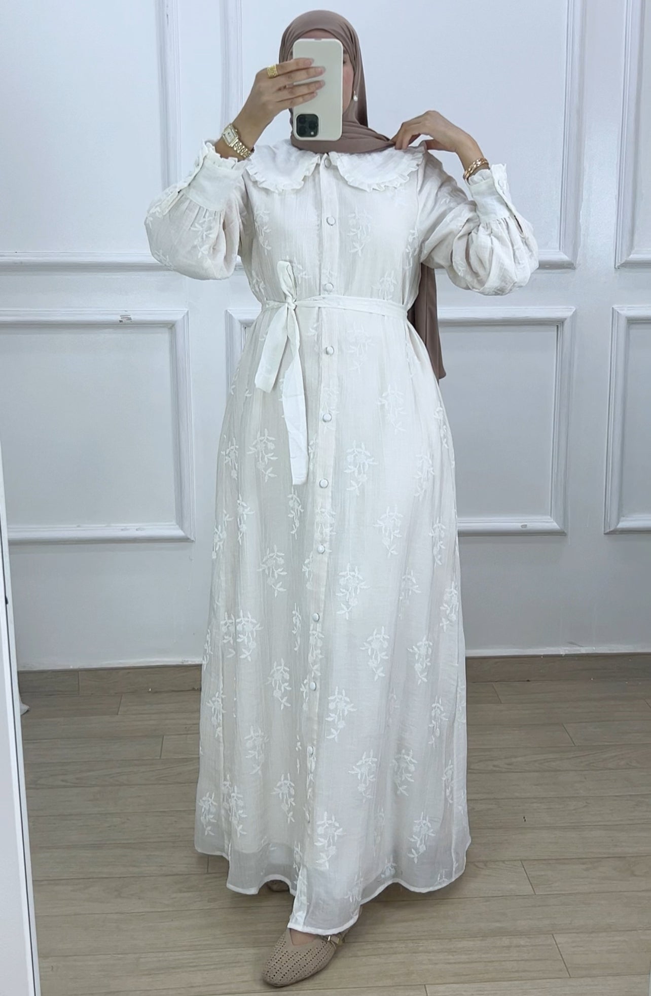 Robe chahd Blanche