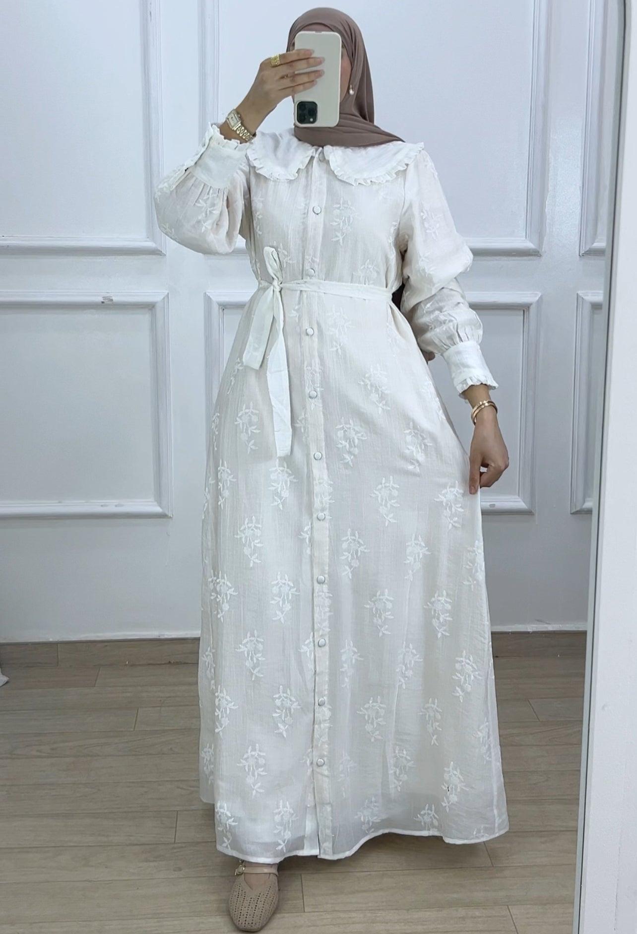 Robe chahd Blanche