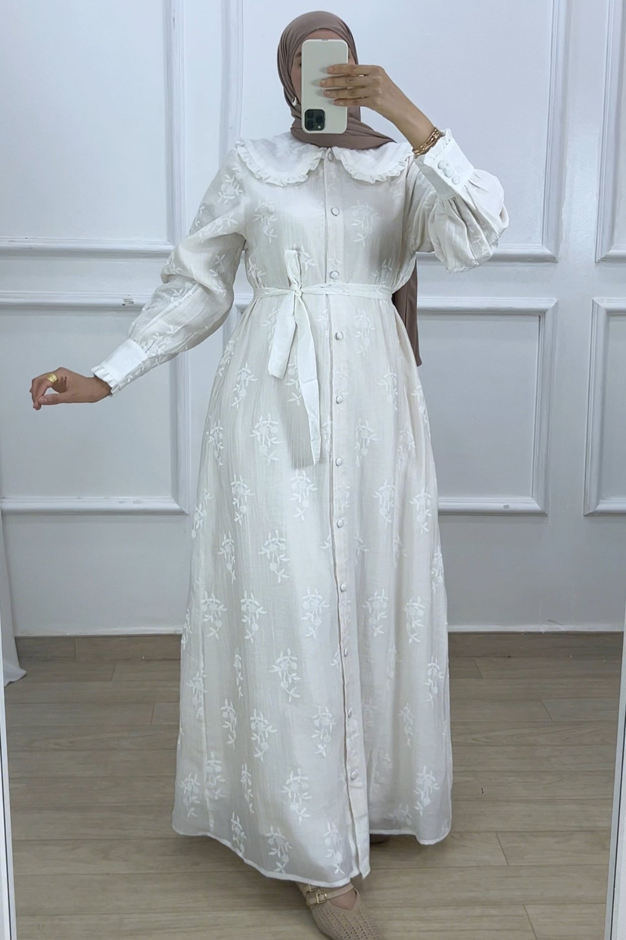 Robe chahd Blanche
