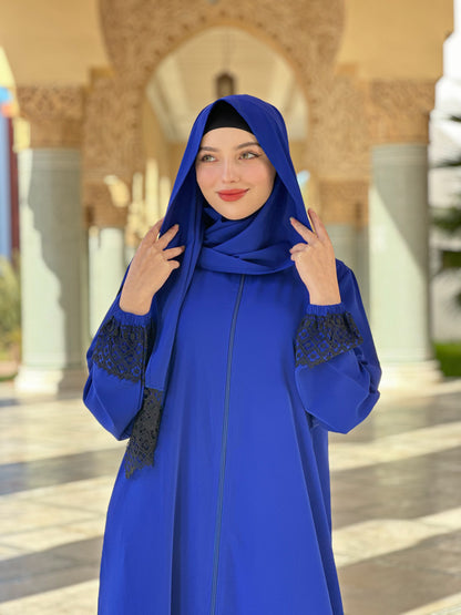 Abaya Noor bleu