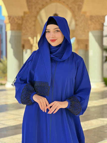 Abaya Noor blue