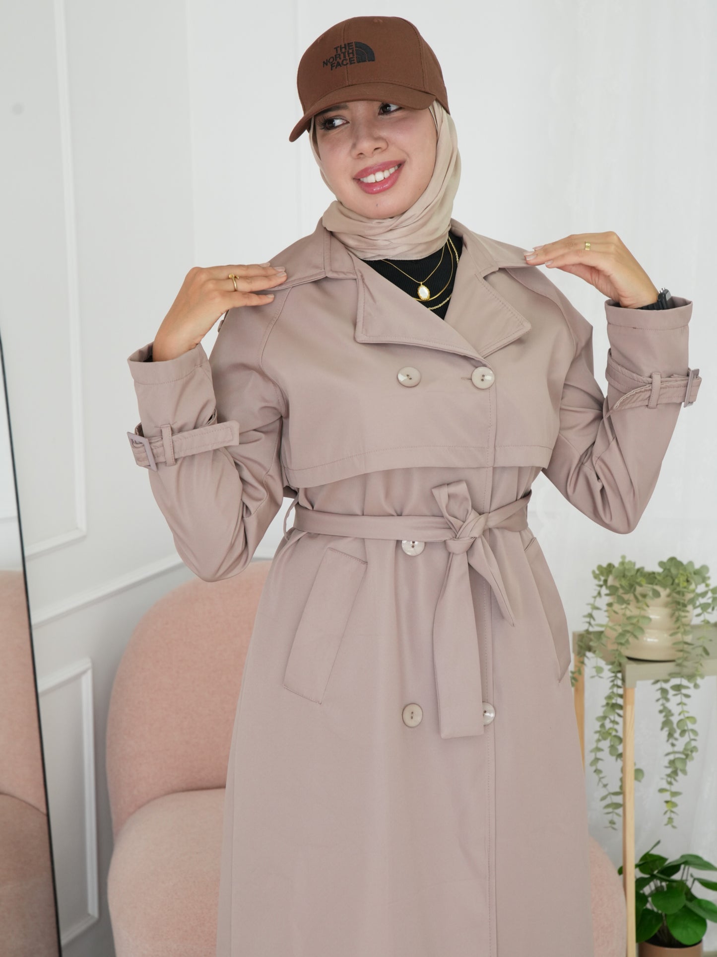 Trench coat 2025 Nude