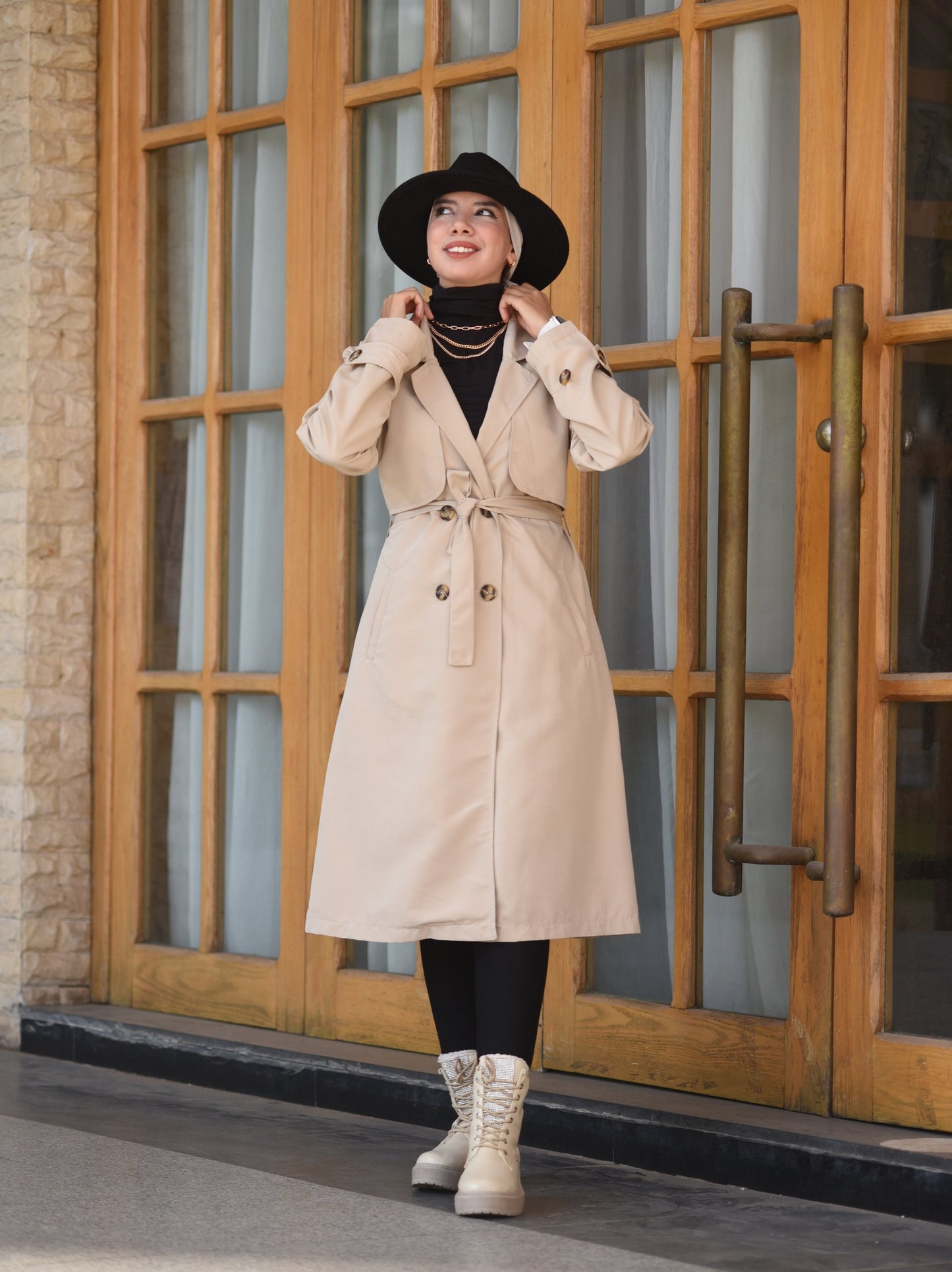 Trench beige
