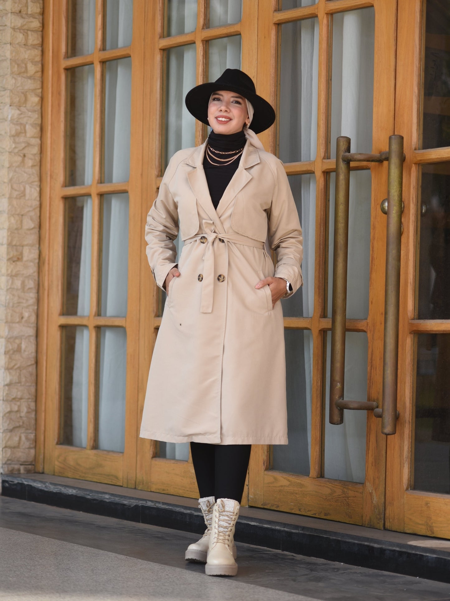 Trench beige