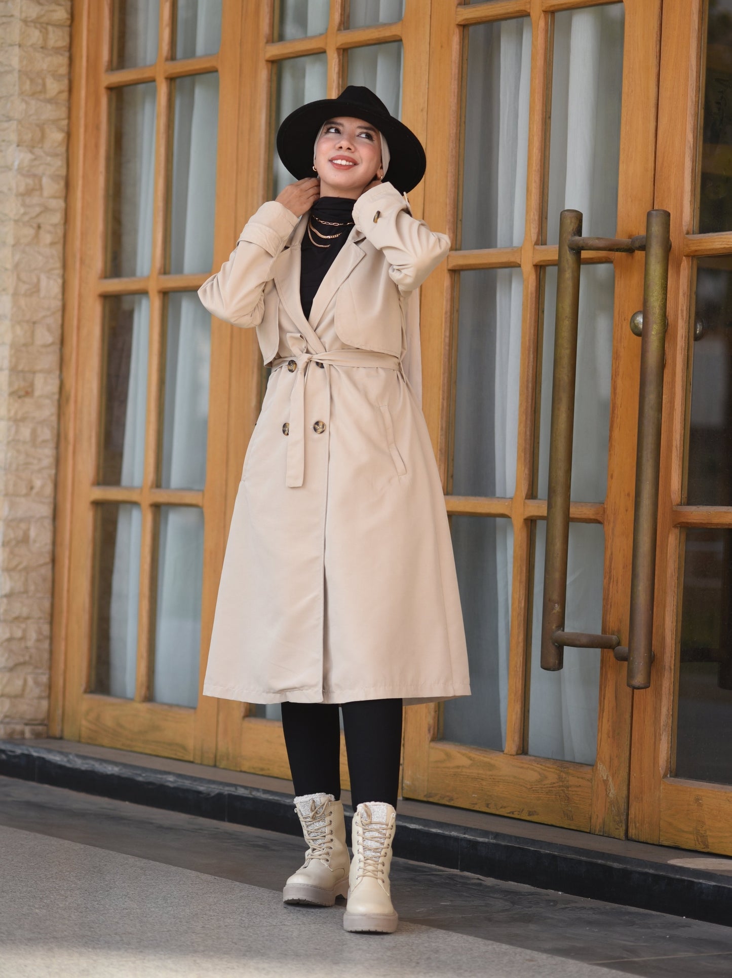 Trench beige