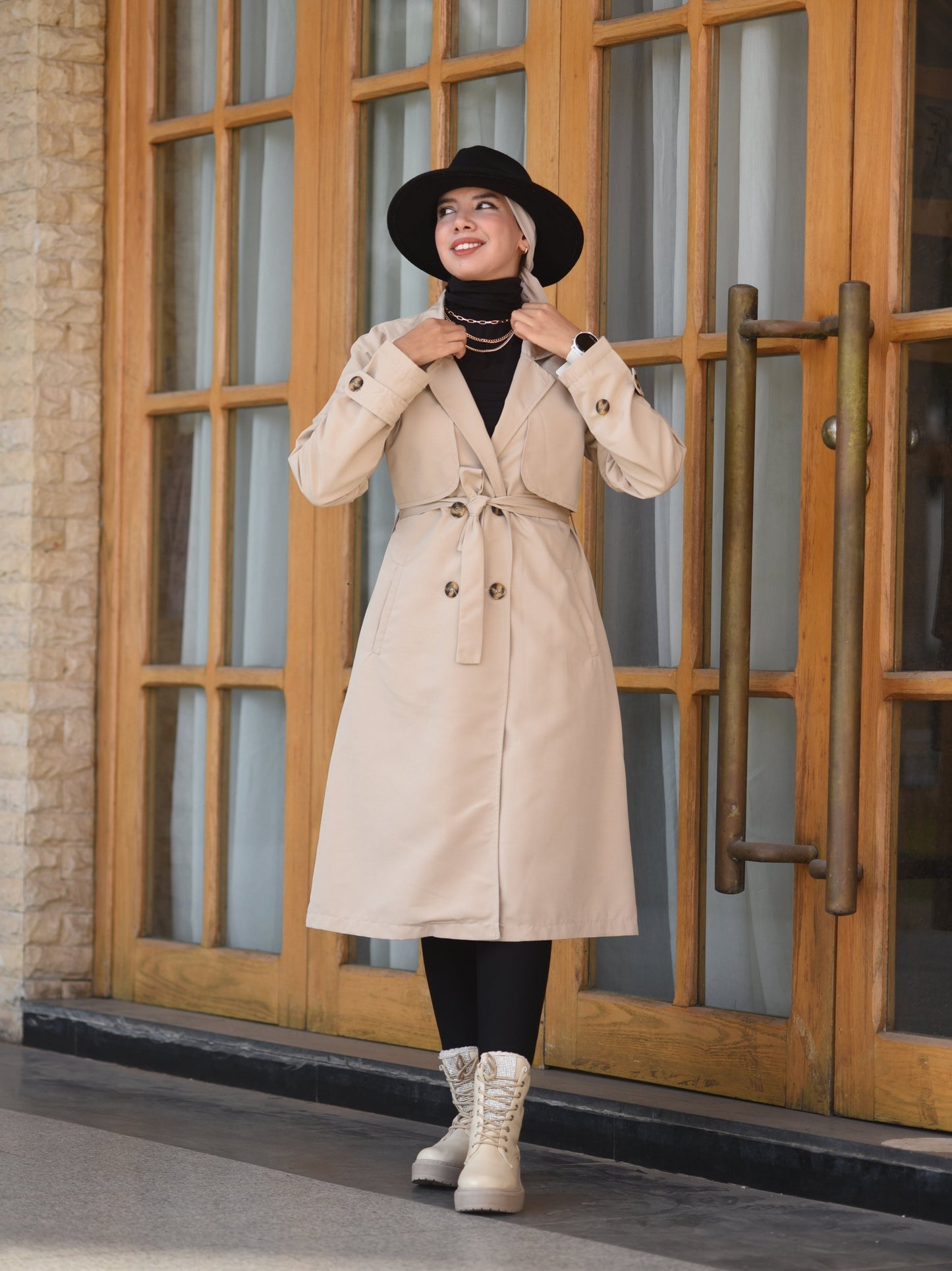 Trench beige