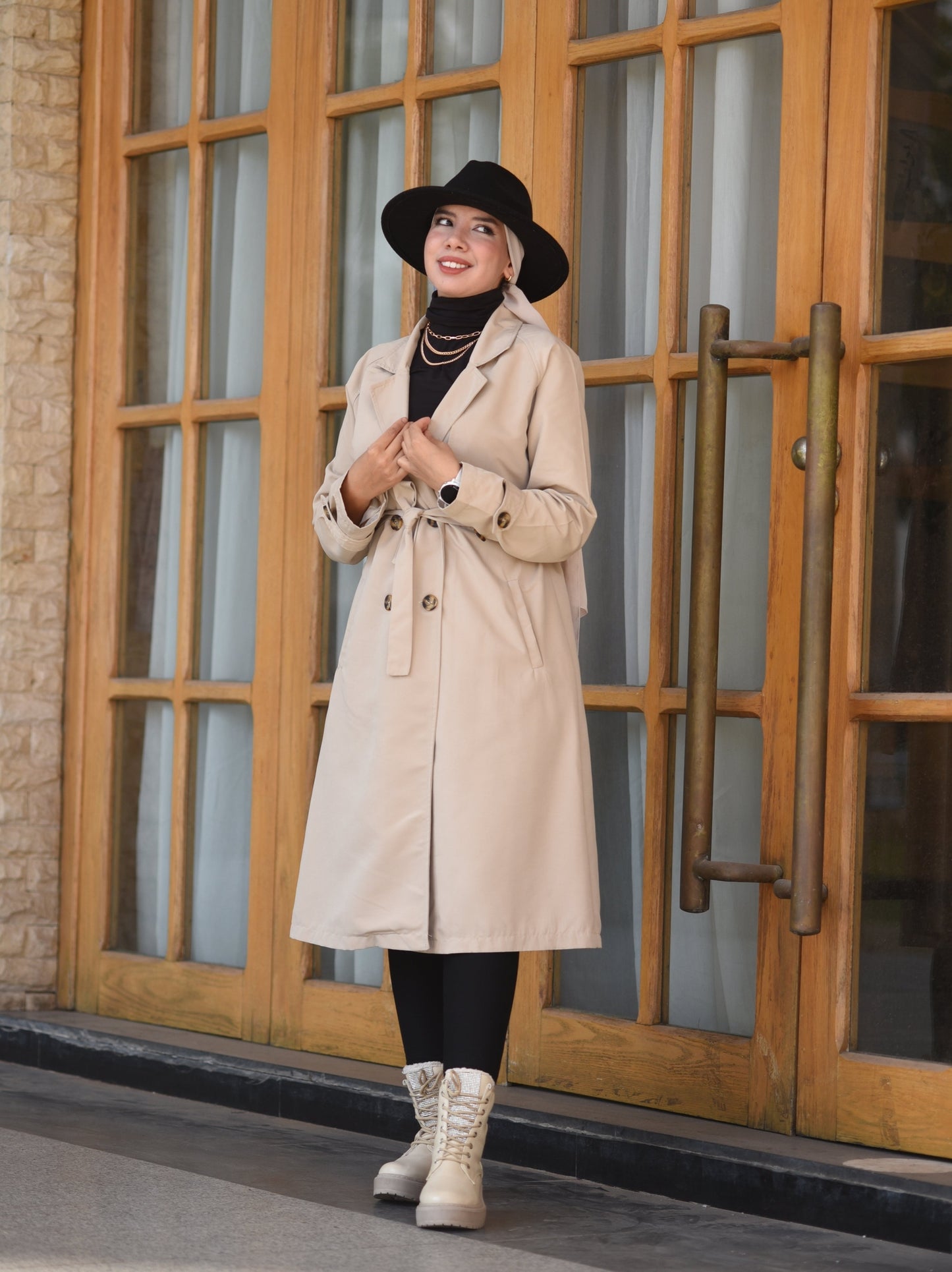 Trench beige