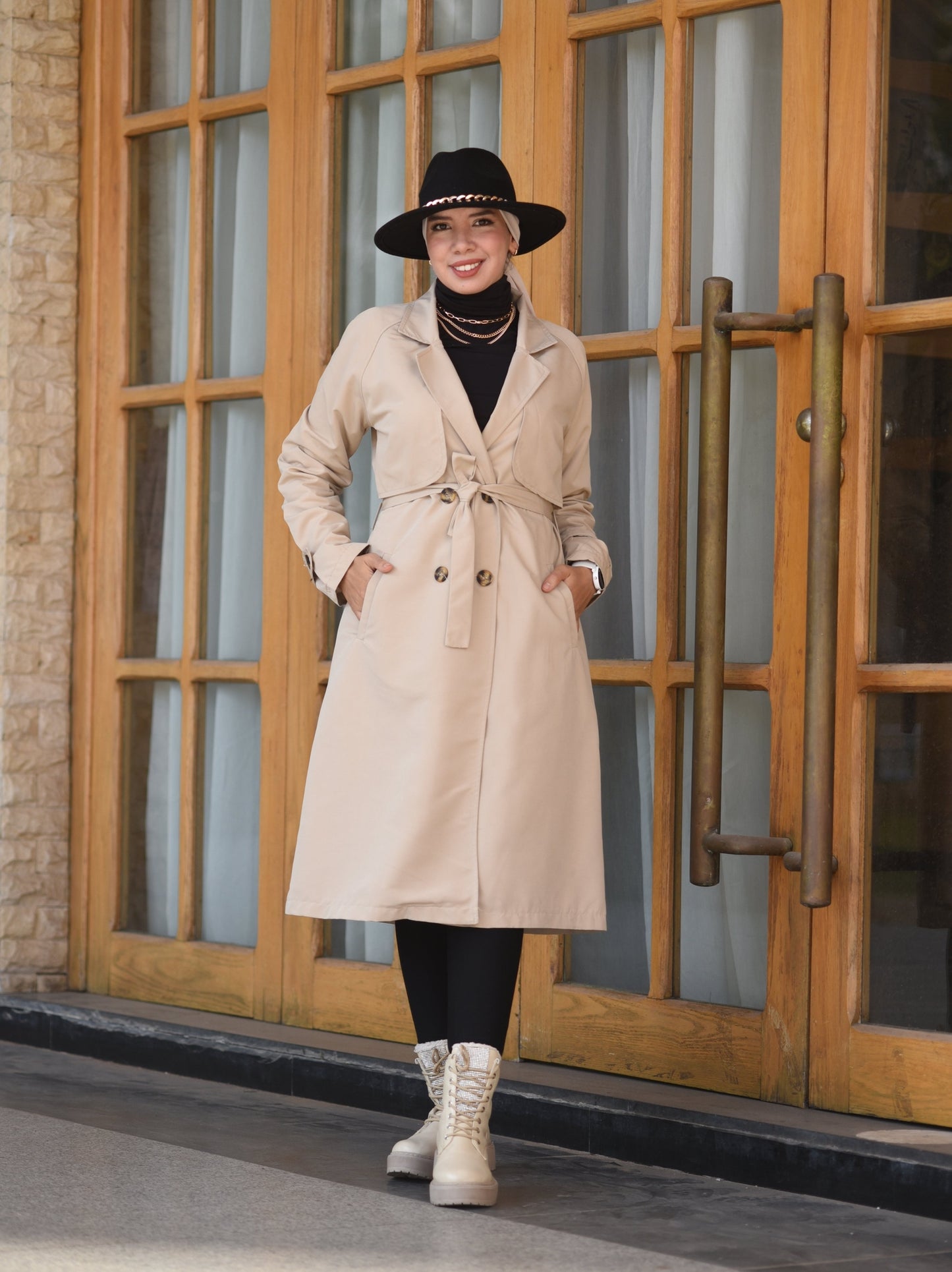 Trench beige