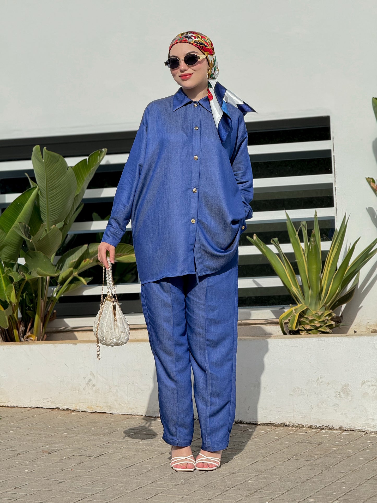 Ensemble jean foncé
