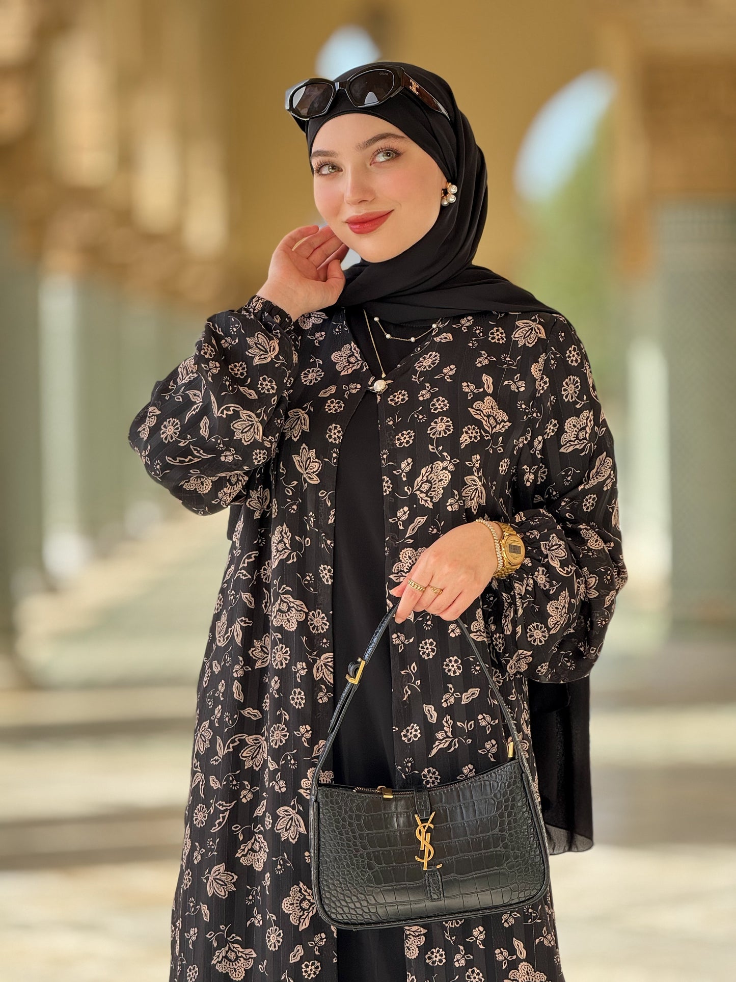 ABAYA SOTRA noir