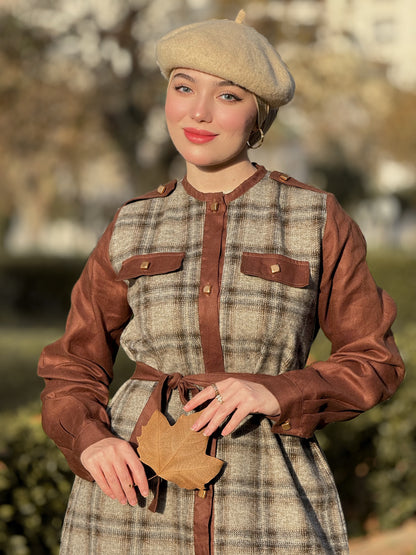 ROBE NEVA MARRON