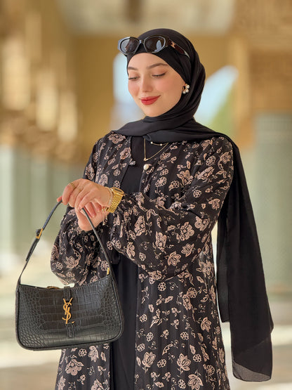ABAYA SOTRA noir