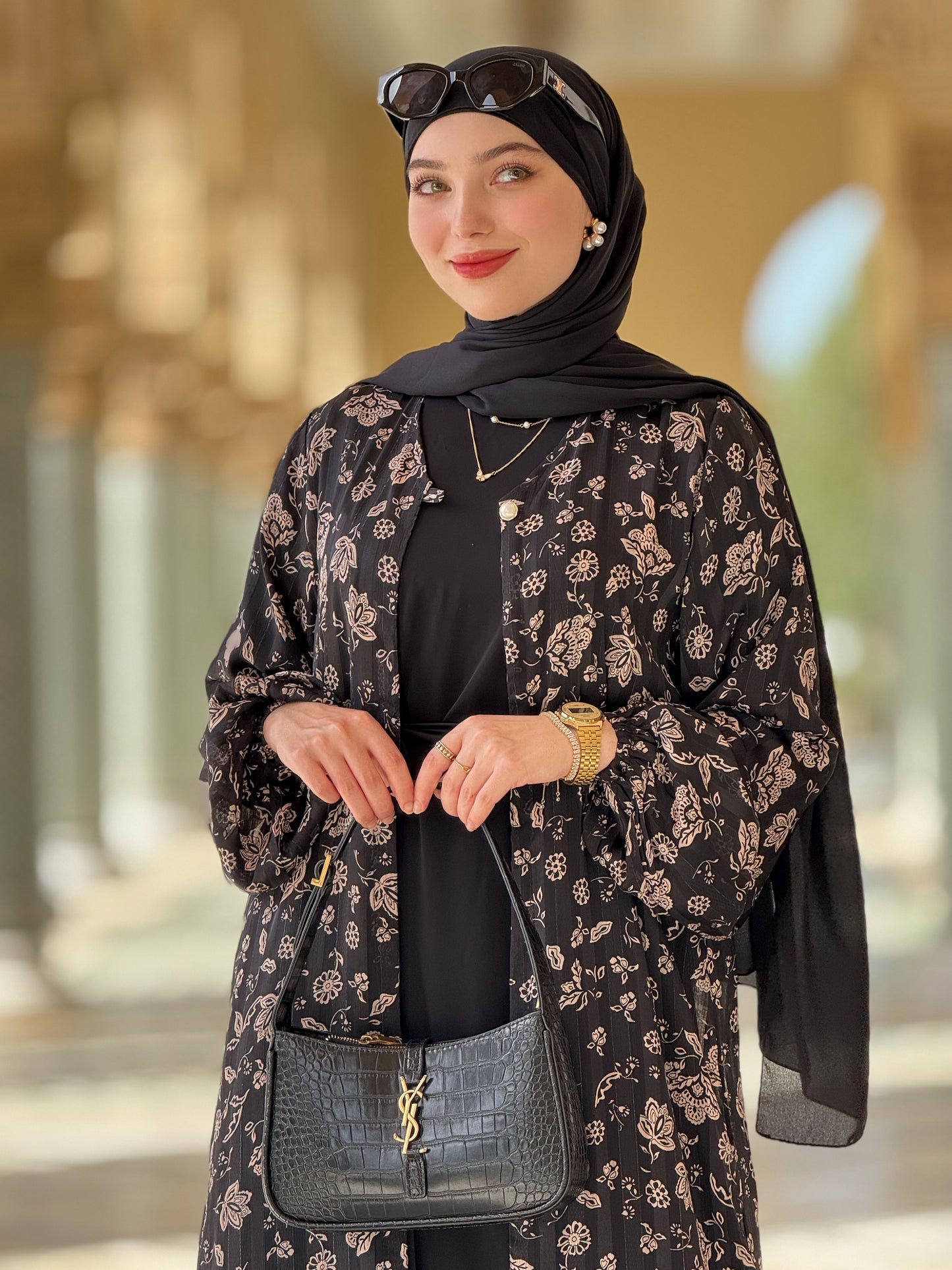 ABAYA SOTRA noir
