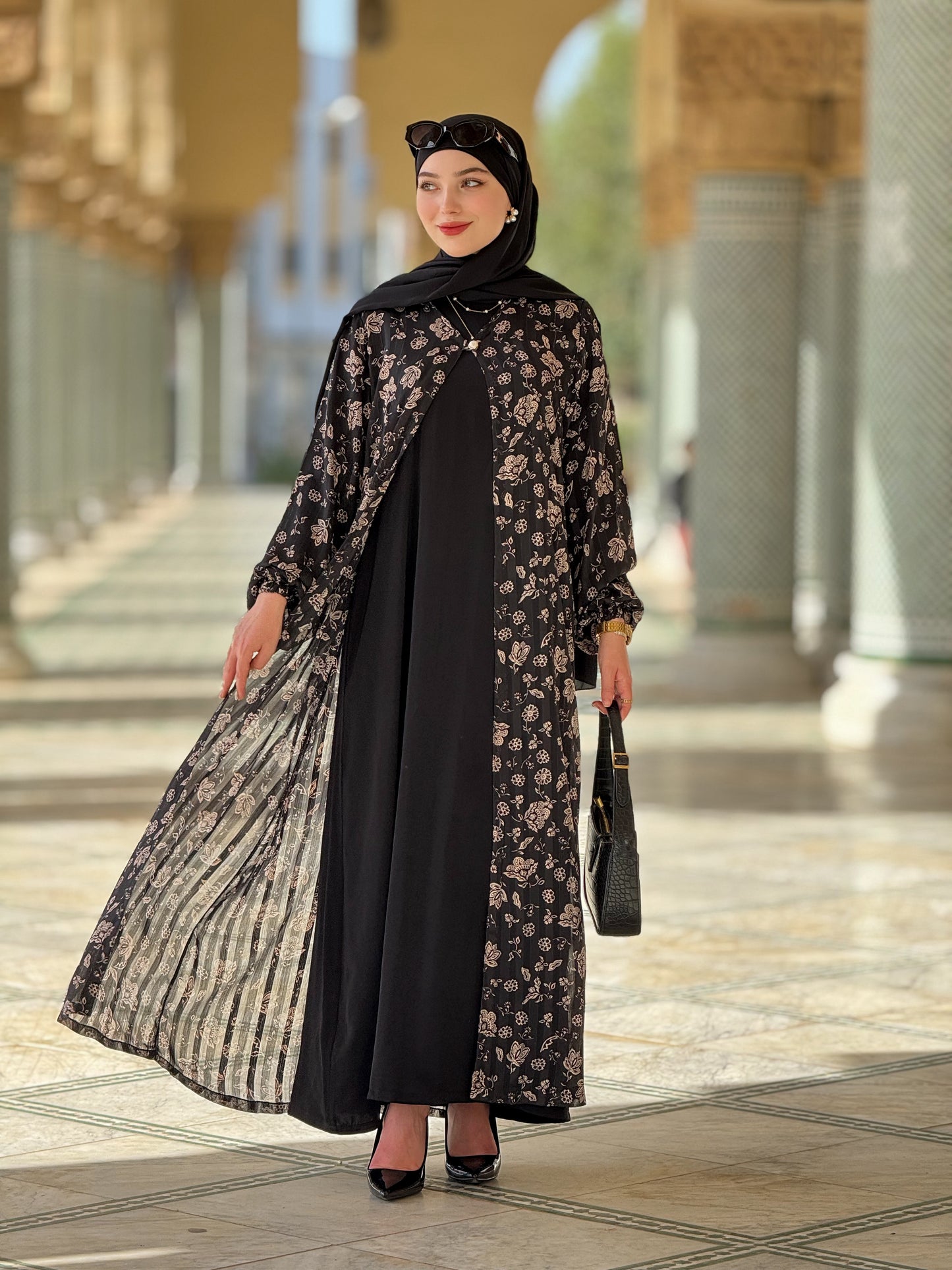 ABAYA SOTRA noir