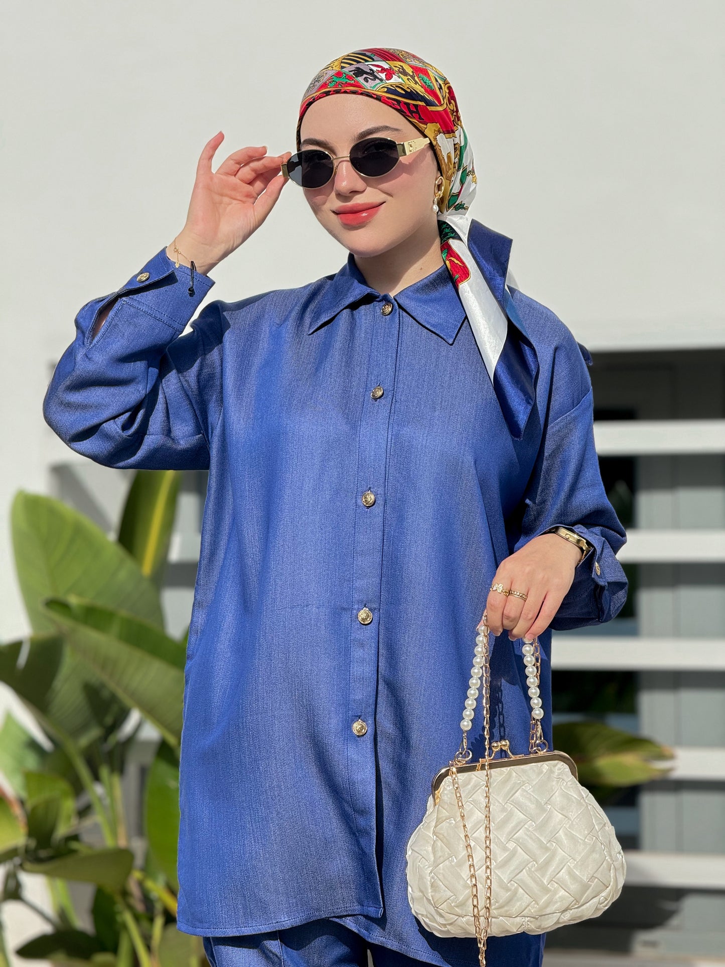 Ensemble jean foncé