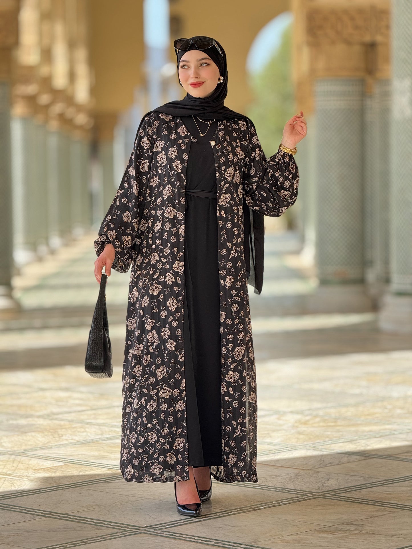 ABAYA SOTRA noir