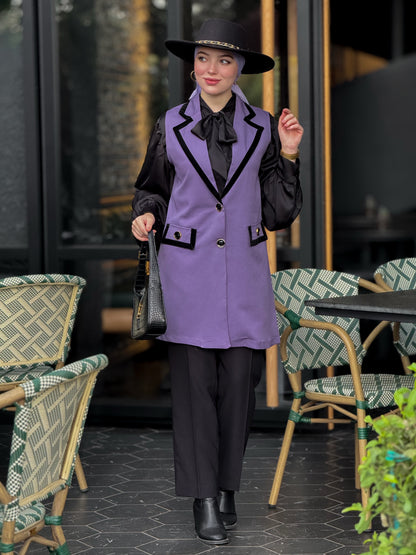 Ensemble  gilet et chemise
