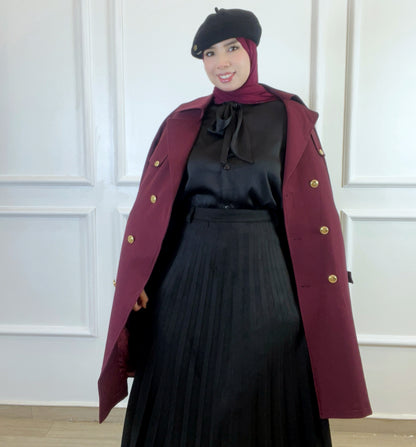 Trench burgundy  SIVA