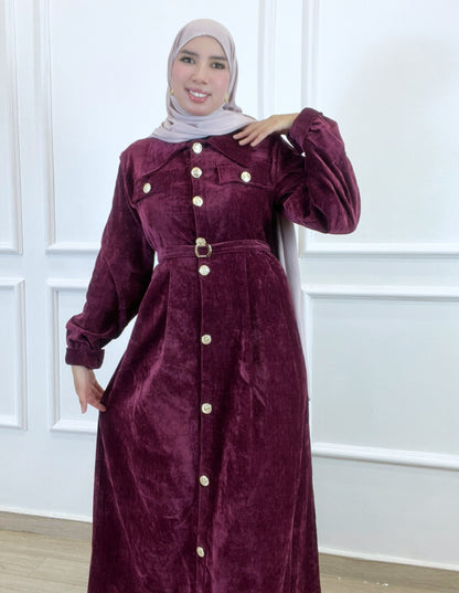 Robe Snow Burgendy