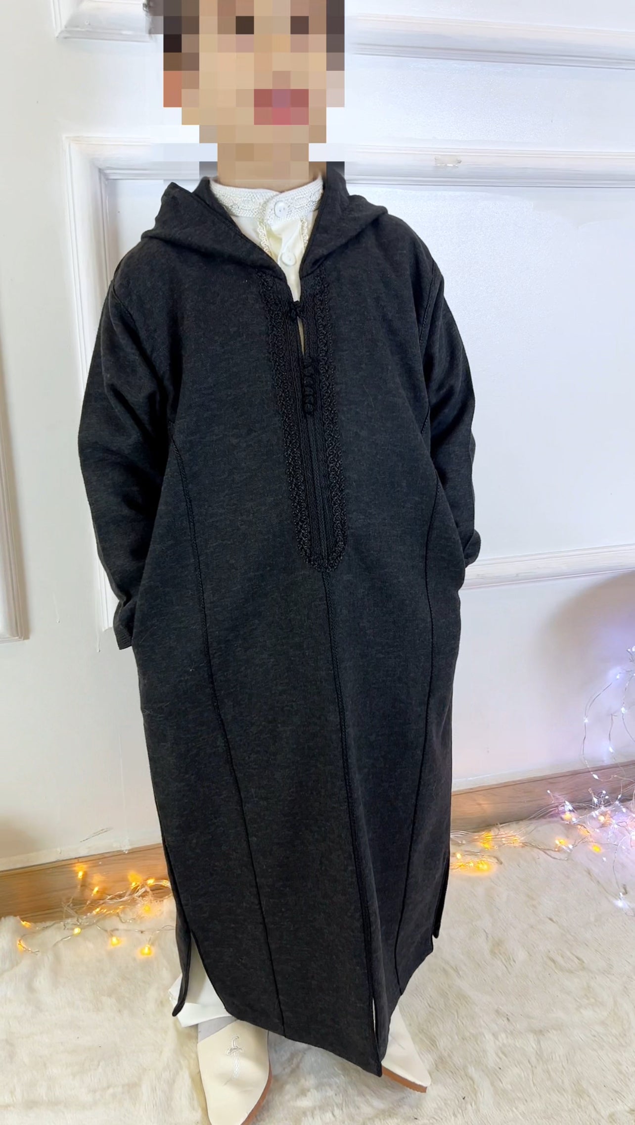 Jellaba 3 pieces  Noir