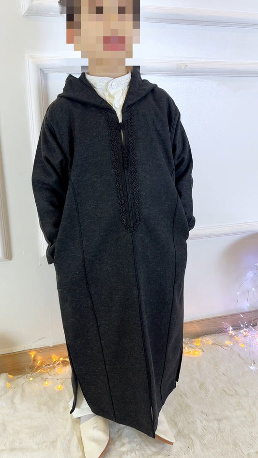 Jellaba 3 pieces  Noir