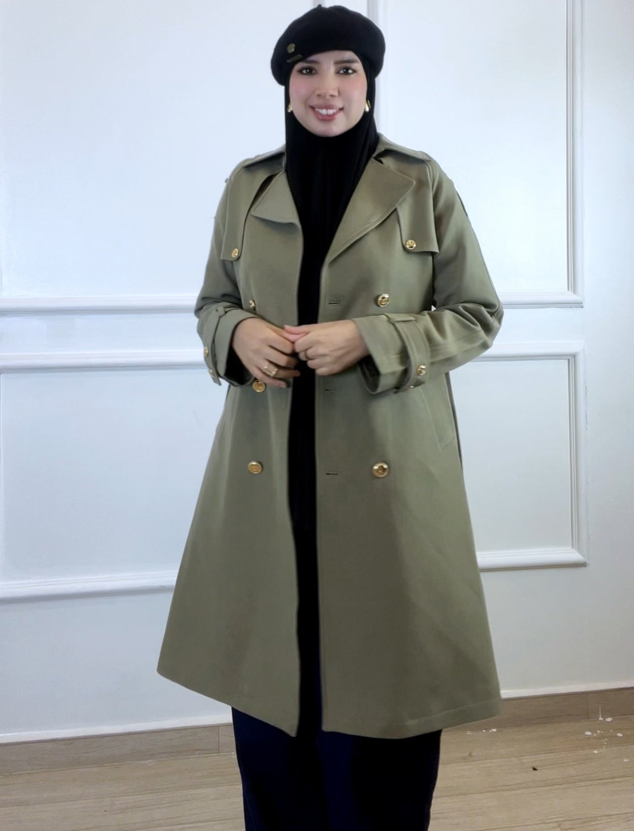 Trench vert olive SIVA