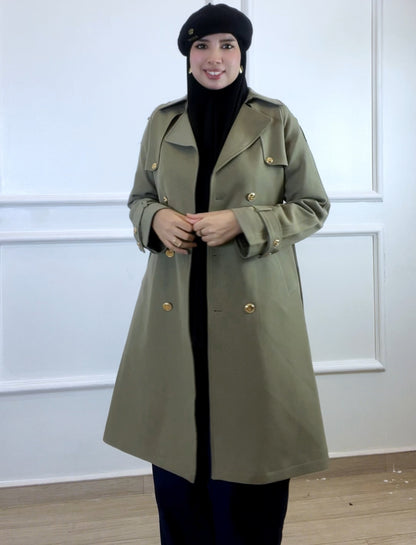 Trench vert olive SIVA