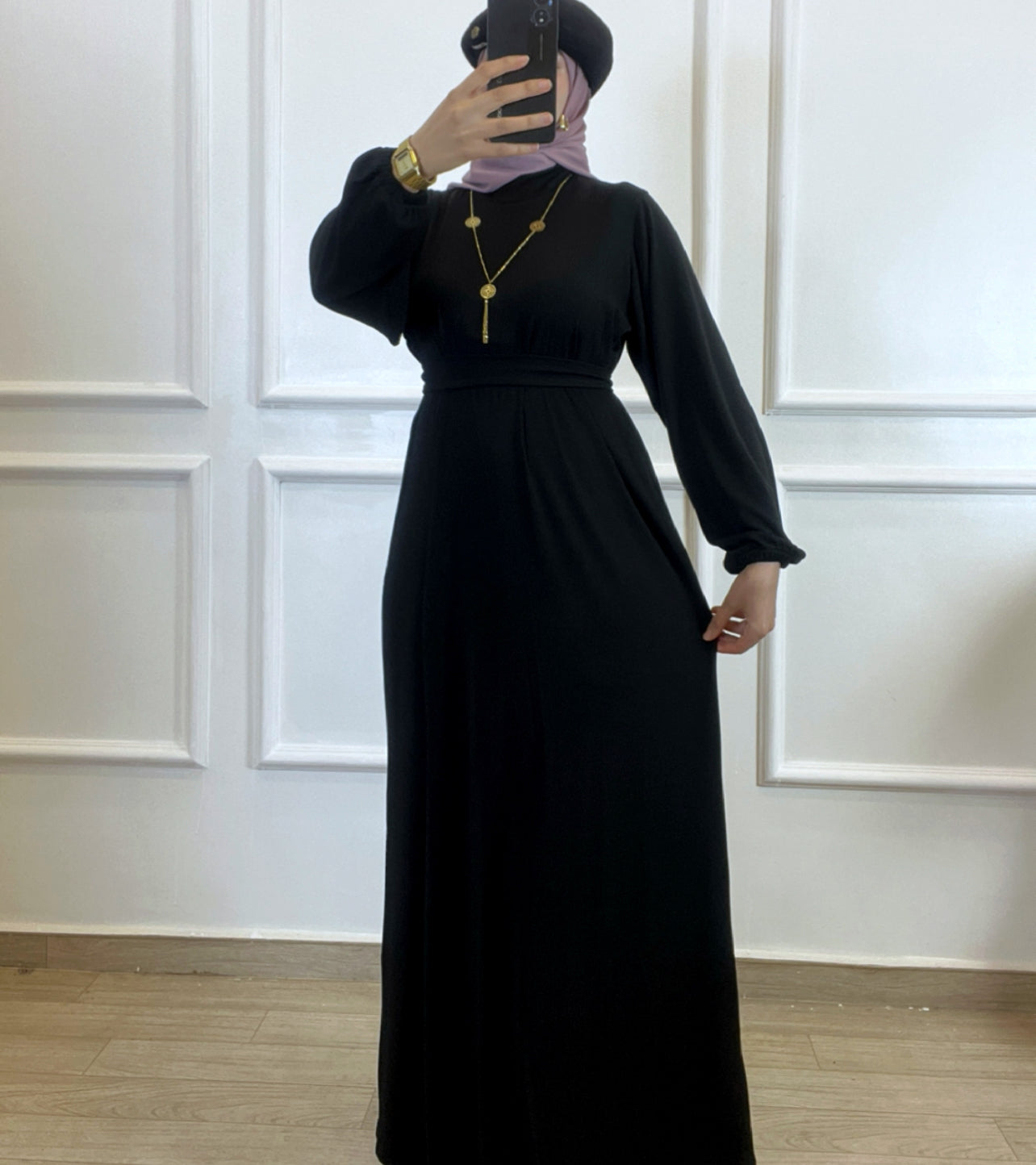 Robe warm black
