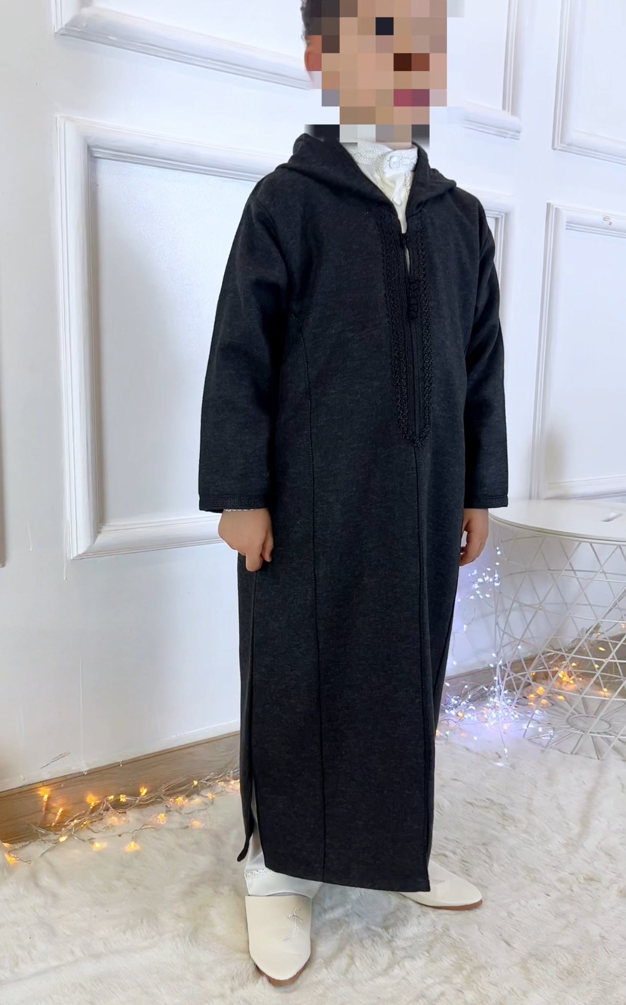 Jellaba 3 pieces  Noir