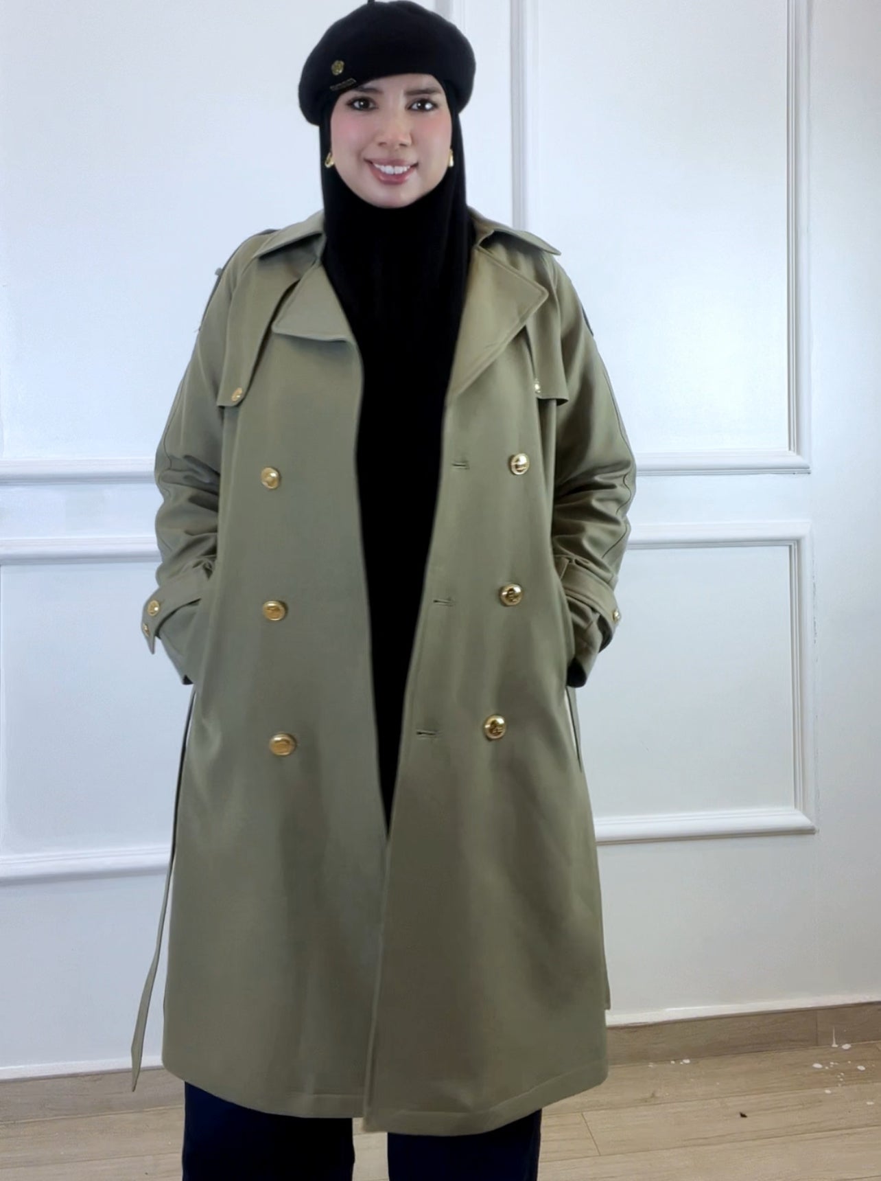 Trench vert olive SIVA