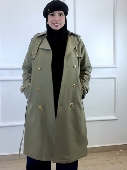 Trench vert olive SIVA