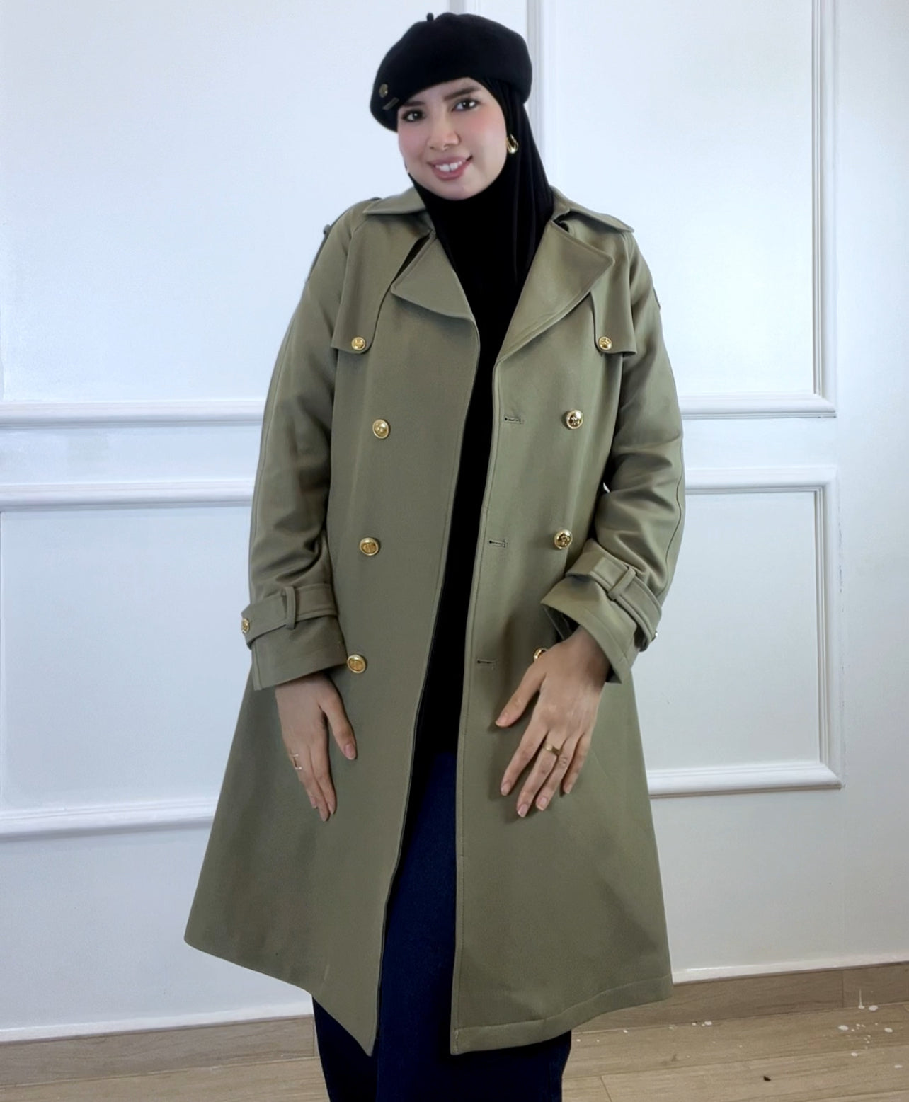 Trench vert olive SIVA