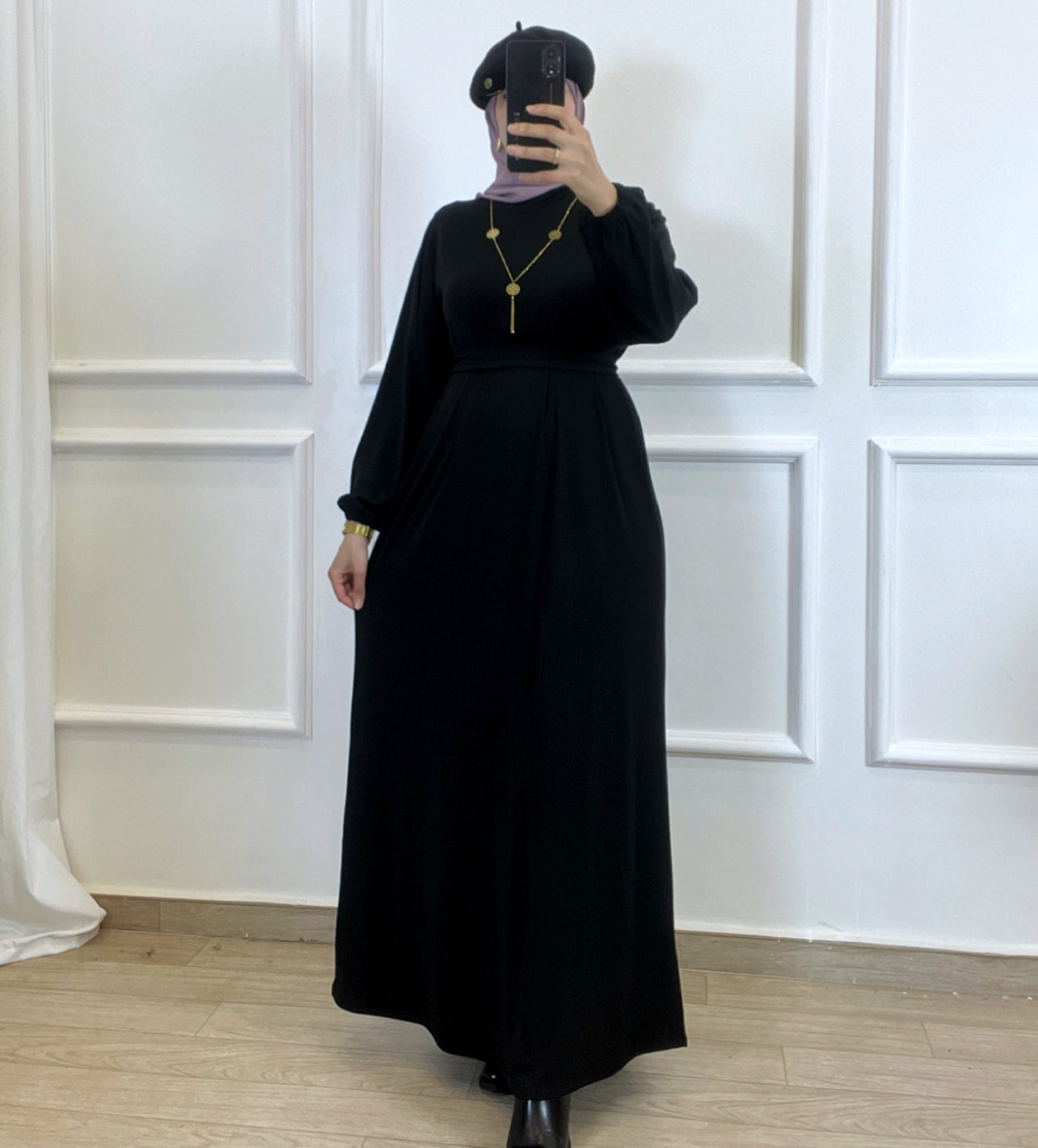 Robe warm black