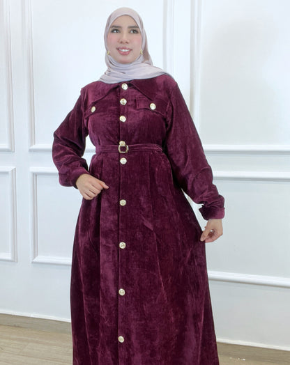 Robe Snow Burgendy